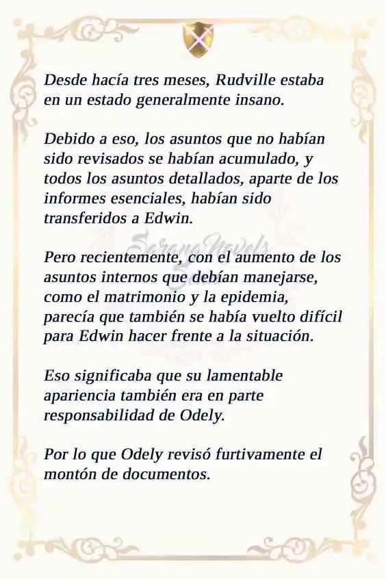 MI ESPOSO OCULTÓ SU REGRESIÓN, ASÍ QUE YO TAMBIÉN LA OCULTÉ (NOVELA) (Novela) capítulo 90 página 5