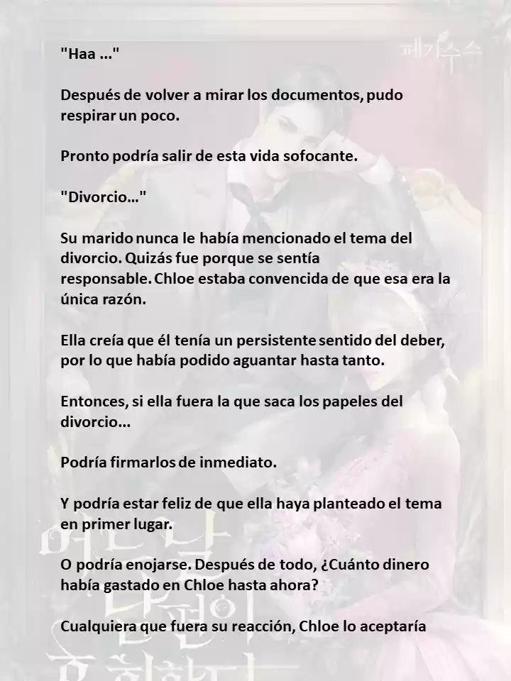 Mi Esposo Se Arrepentirá De Esto (Novela) - Capítulo 4 - Página 1 - LectorTMOo