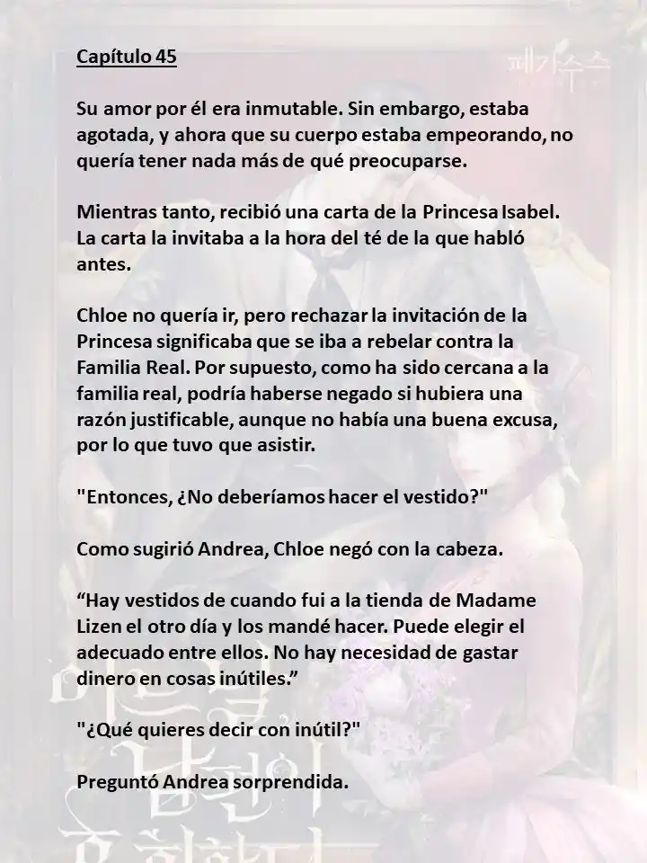 Mi Esposo Se Arrepentirá De Esto (Novela) - Capítulo 45 - Página 1 - LectorTMOo