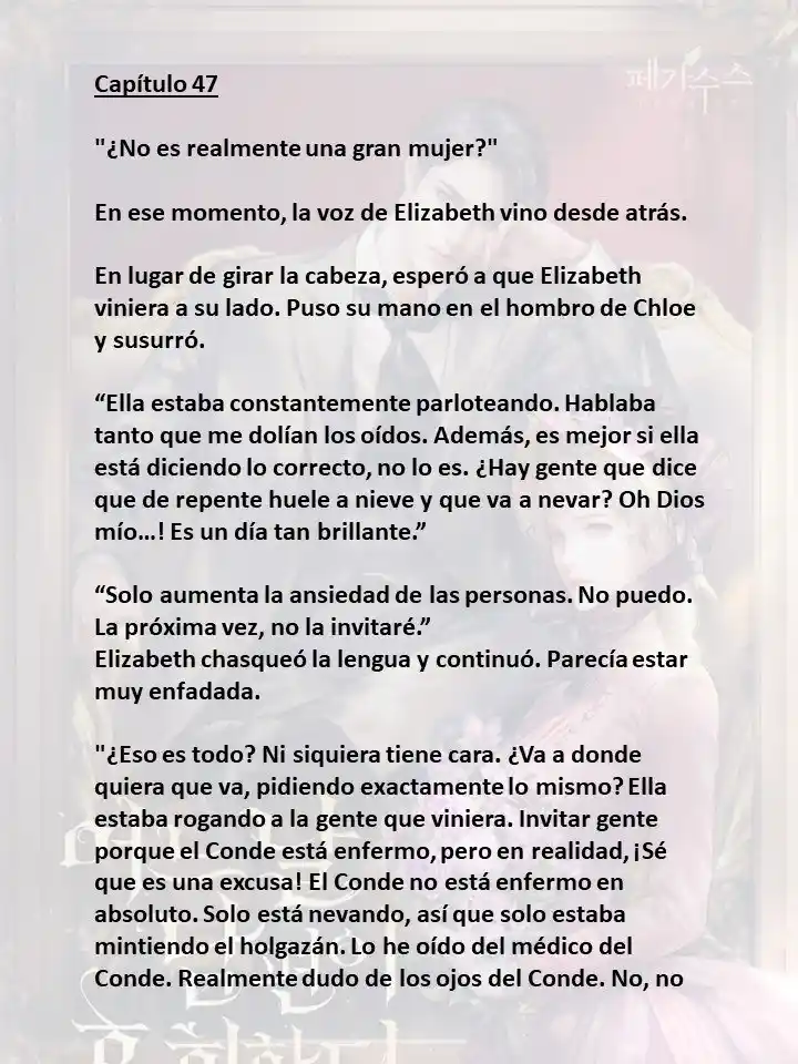 Mi Esposo Se Arrepentirá De Esto (Novela) - Capítulo 47 - Página 1 - LectorTMOo