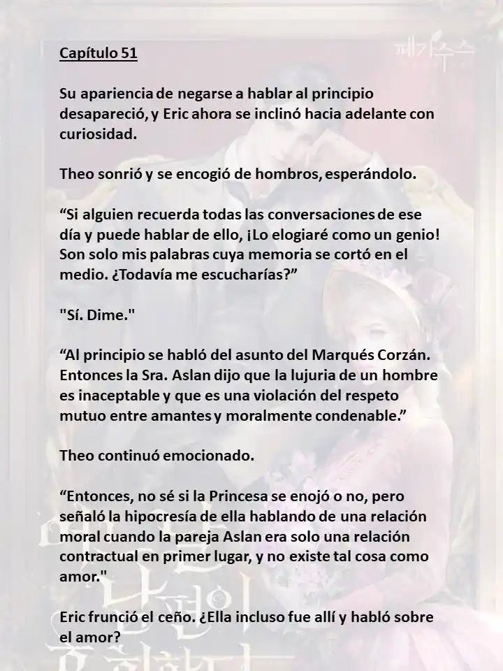 Mi Esposo Se Arrepentirá De Esto (Novela) - Capítulo 51 - Página 1 - LectorTMOo