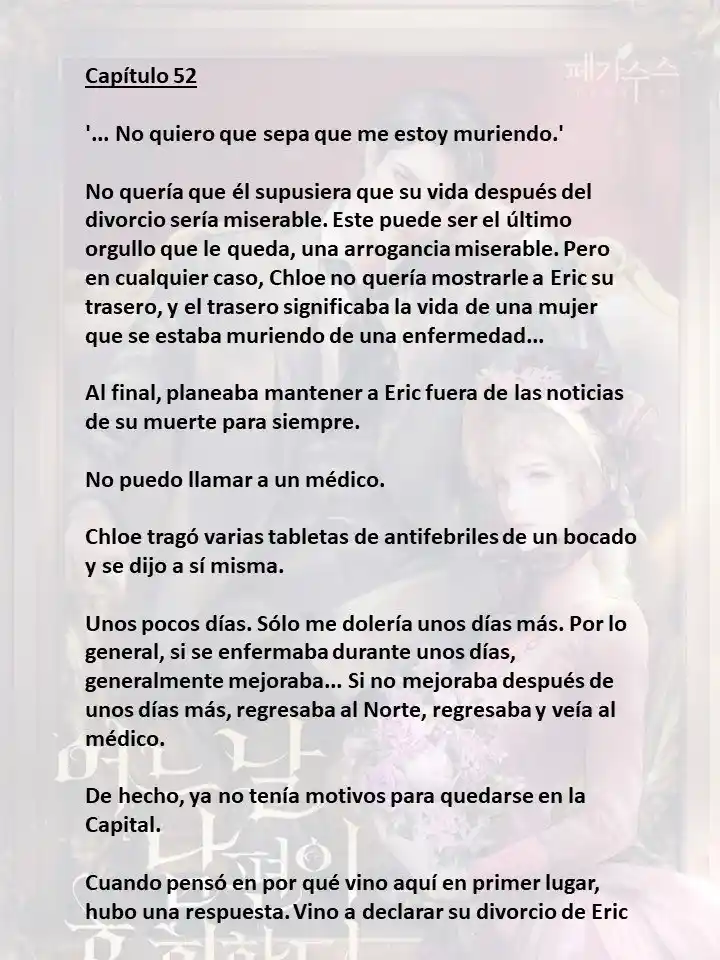 Mi Esposo Se Arrepentirá De Esto (Novela) - Capítulo 52 - Página 1 - LectorTMOo