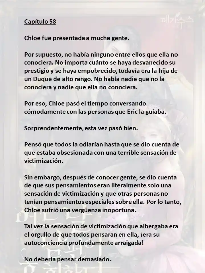 Mi Esposo Se Arrepentirá De Esto (Novela) - Capítulo 58 - Página 1 - LectorTMOo