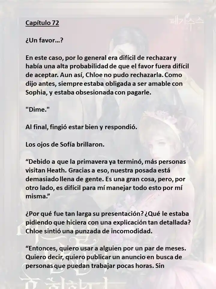 Mi Esposo Se Arrepentirá De Esto (Novela) - Capítulo 72 - Página 1 - LectorTMOo