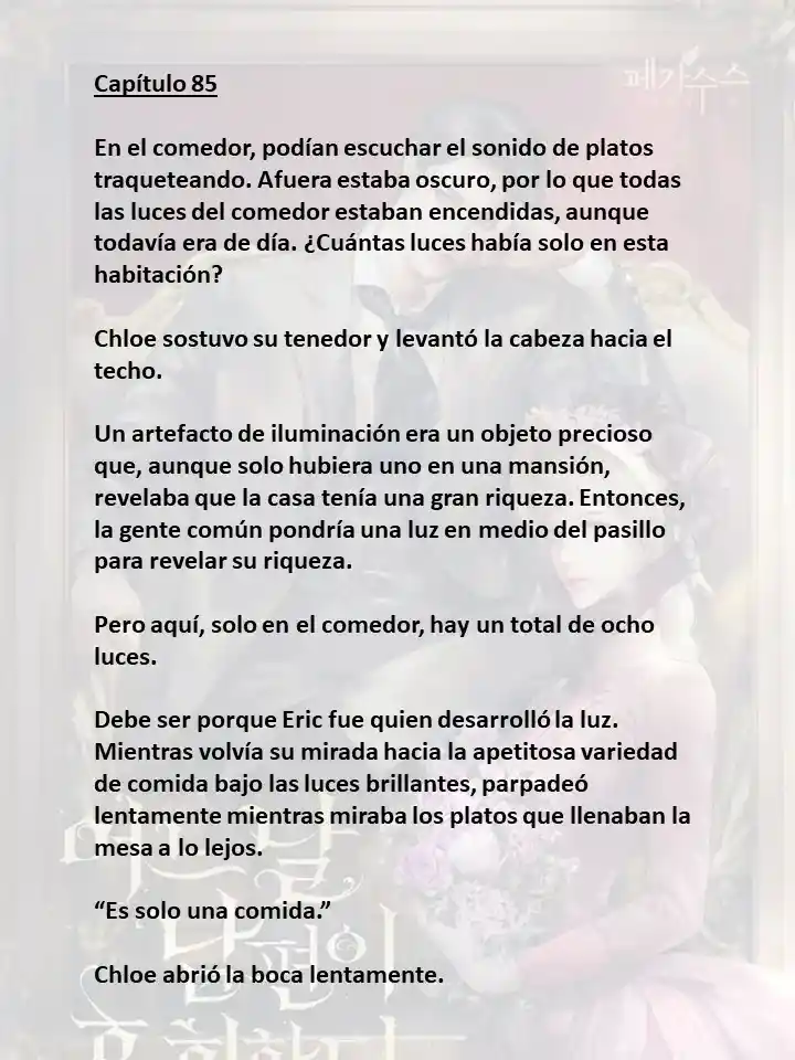 Mi Esposo Se Arrepentirá De Esto (Novela) - Capítulo 85 - Página 1 - LectorTMOo
