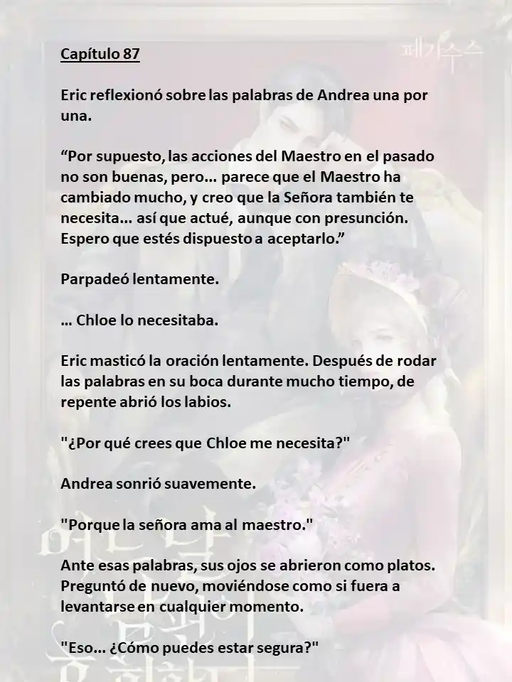 Mi Esposo Se Arrepentirá De Esto (Novela) - Capítulo 87 - Página 1 - LectorTMOo
