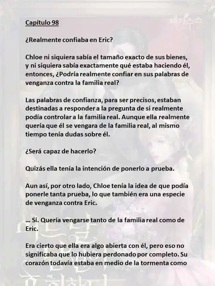 Mi Esposo Se Arrepentirá De Esto (Novela) - Capítulo 98 - Página 1 - LectorTMOo