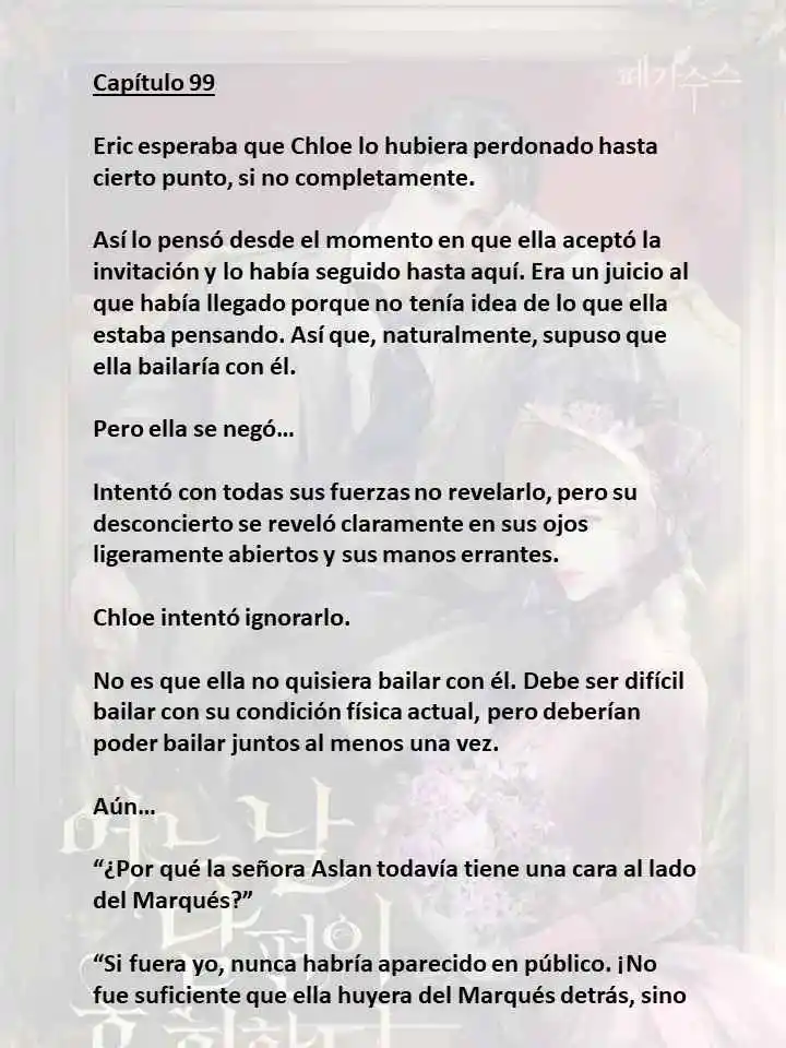 Mi Esposo Se Arrepentirá De Esto (Novela) - Capítulo 99 - Página 1 - LectorTMOo
