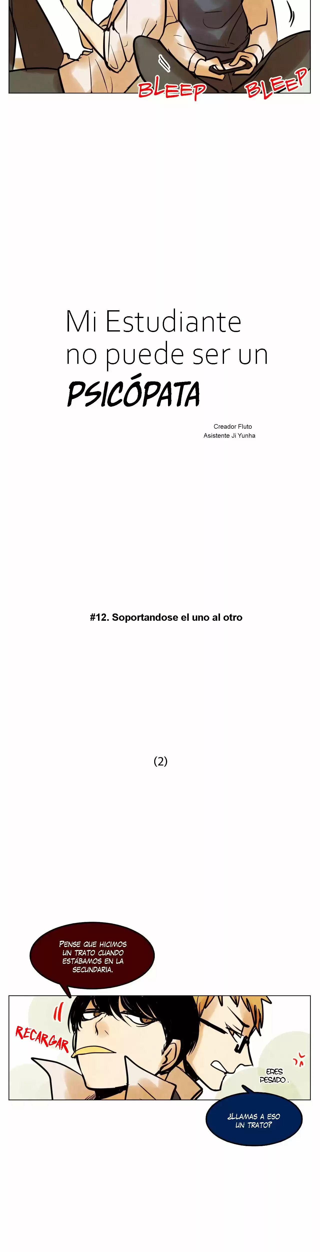 Mi Estudiante No Puede Ser Un Psicópata - Capítulo 12 - Página 3 - LectorTMOo