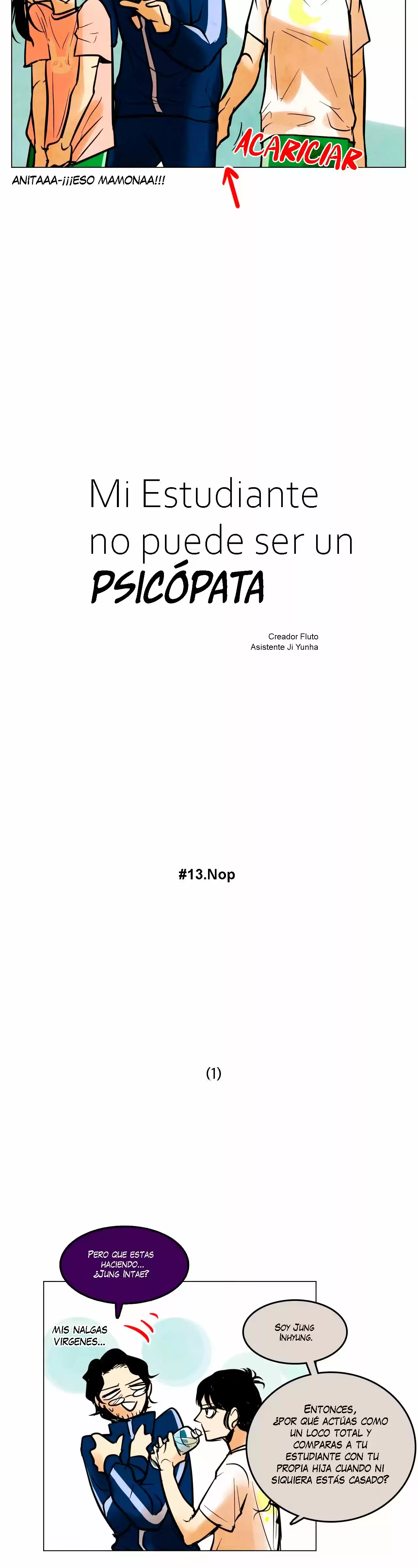 Mi Estudiante No Puede Ser Un Psicópata - Capítulo 13 - Página 5 - LectorTMOo