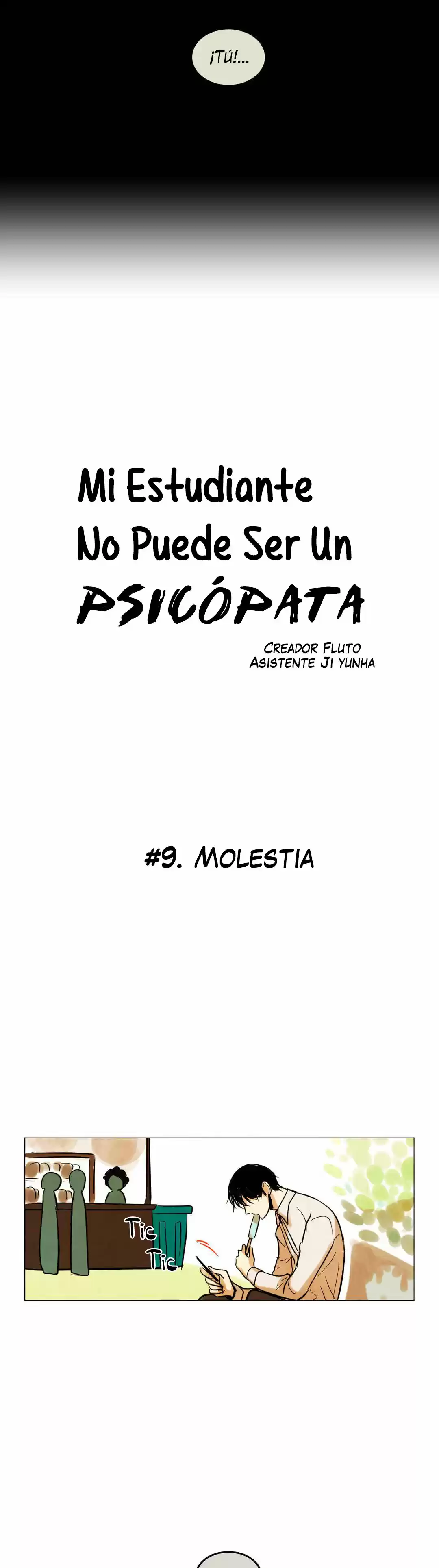 Mi Estudiante No Puede Ser Un Psicópata - Capítulo 9 - Página 5 - LectorTMOo