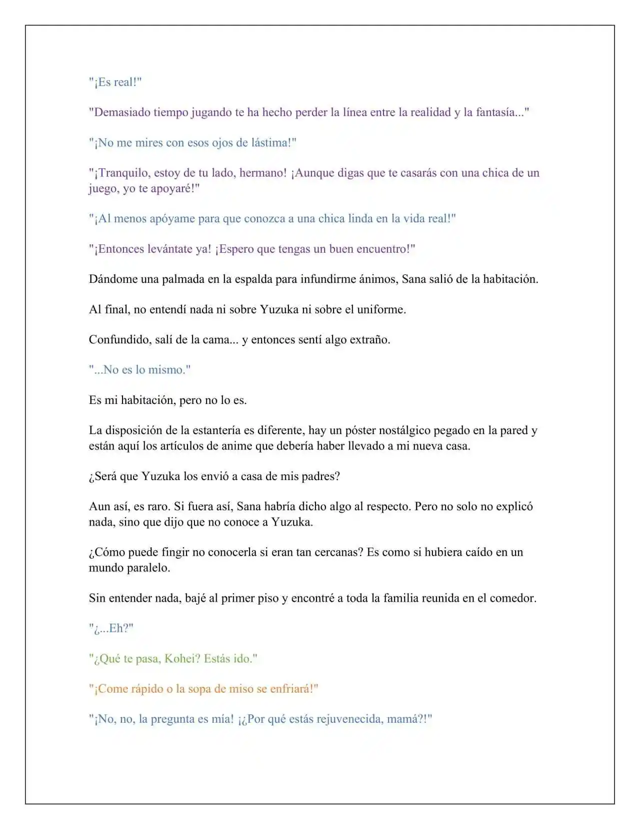 Mi Ex Esposa Es Joven Otra Vez Y Está En Mi Clase (Novela) - Capítulo 1 - Página 5 - LectorTMOo