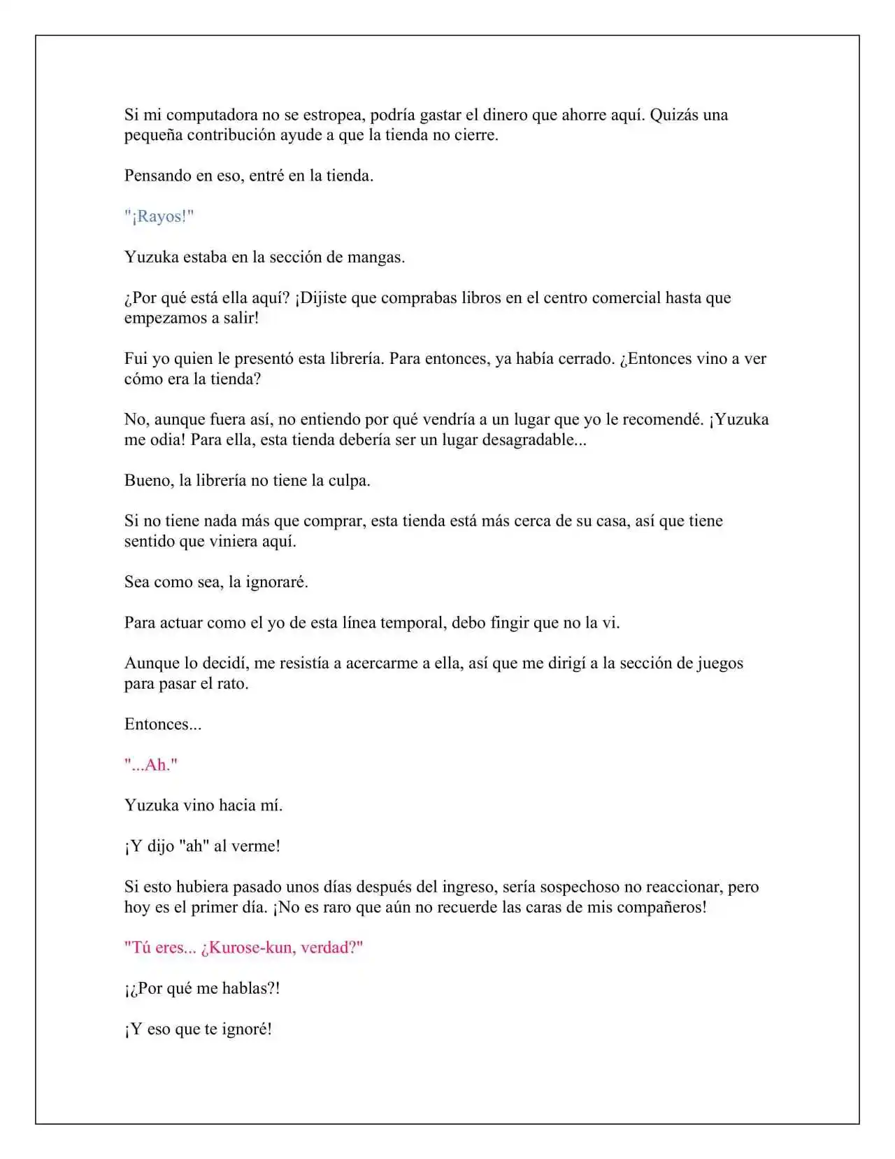 Mi Ex Esposa Es Joven Otra Vez Y Está En Mi Clase (Novela) - Capítulo 3 - Página 4 - LectorTMOo