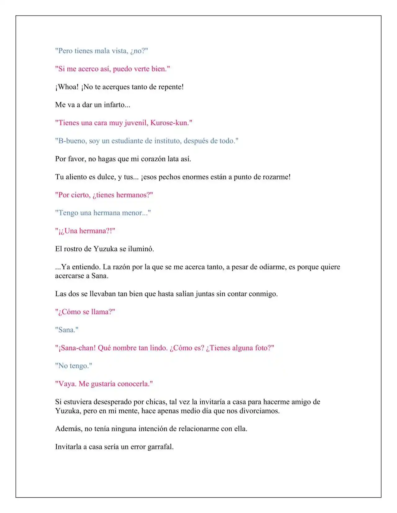 Mi Ex Esposa Es Joven Otra Vez Y Está En Mi Clase (Novela) - Capítulo 3 - Página 7 - LectorTMOo