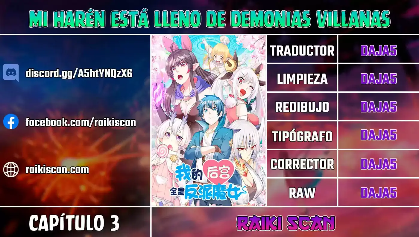 Mi Harén Está Lleno De Demonias Villanas - Capítulo 3 - Página 1 - LectorTMOo