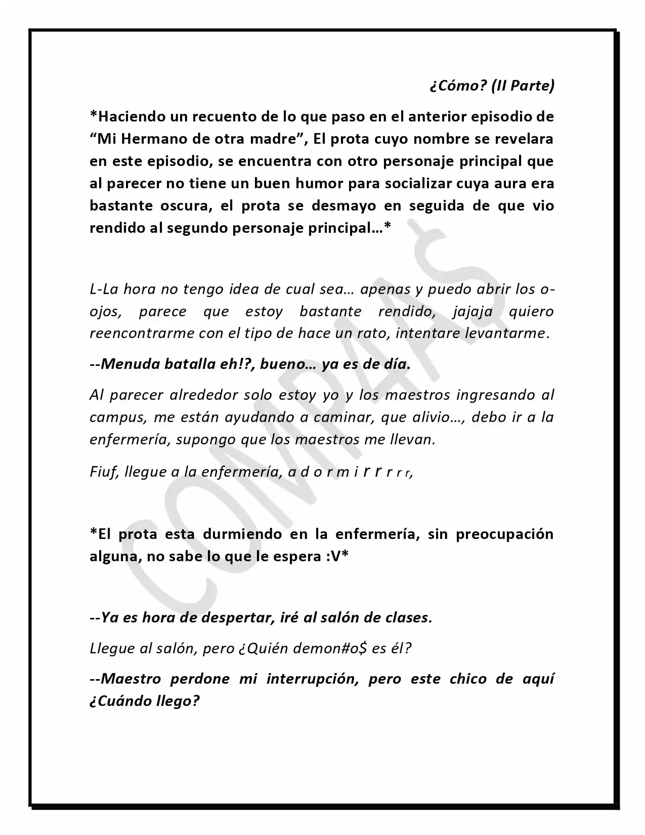 Mi Hermano Es Demasiado Inocente - Capítulo 2 - Página 1 - LectorTMOo