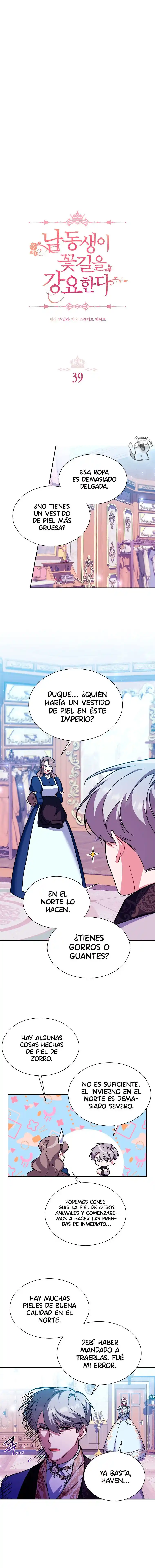 Mi Hermano Menor Me Obliga A Seguir El Camino De Las Flores - Capítulo 39 - Página 4 - LectorTMOo