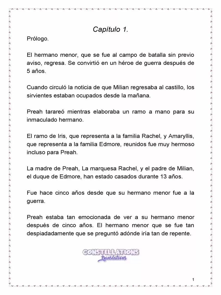 Mi Hermano Menor Quiere Ser Mi Esposo (Novela) - Capítulo 1 - Página 5 - LectorTMOo