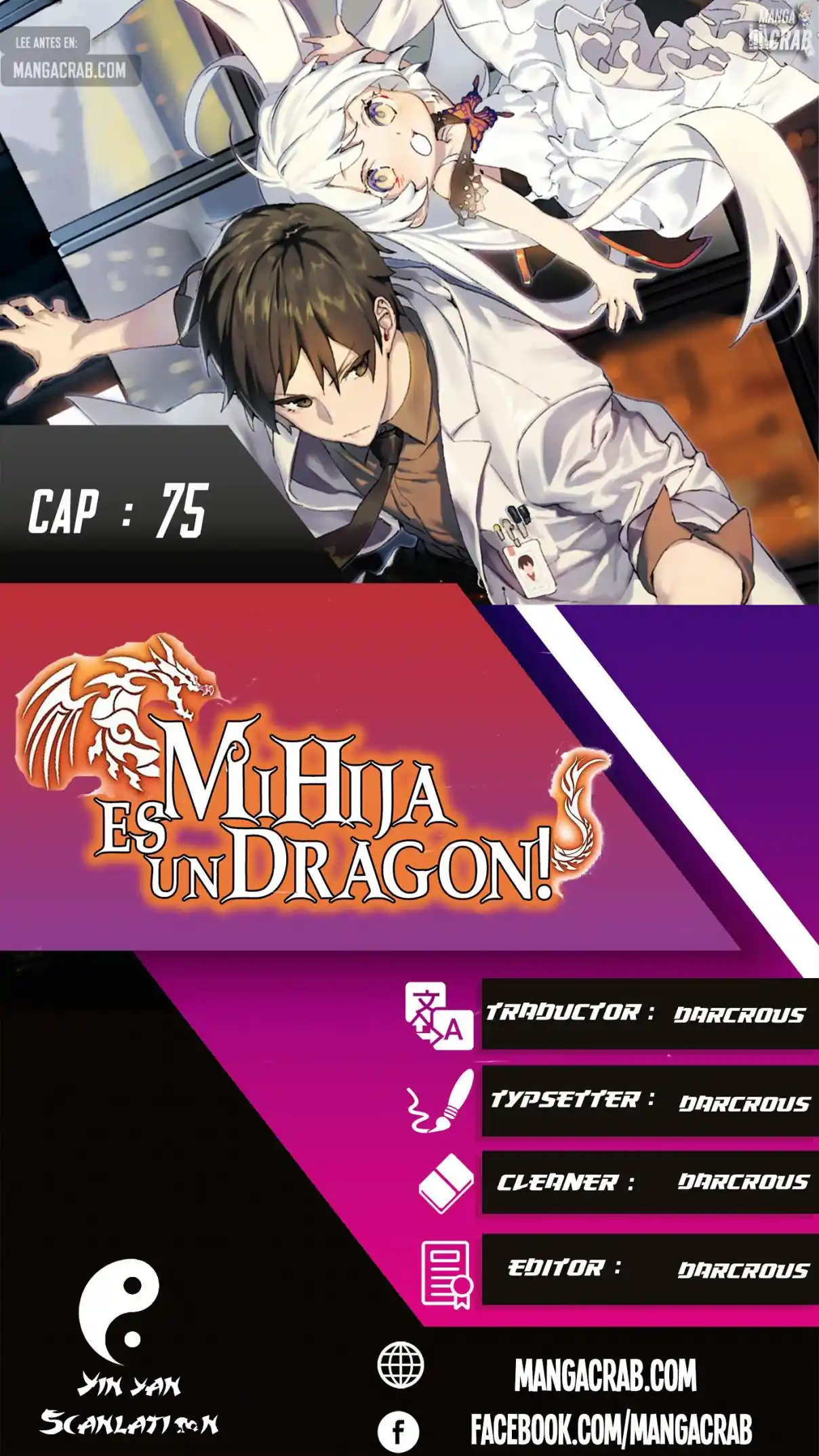 ¡Mi Hija Es Un Dragón! - Capítulo 75 - Página 1 - LectorTMOo