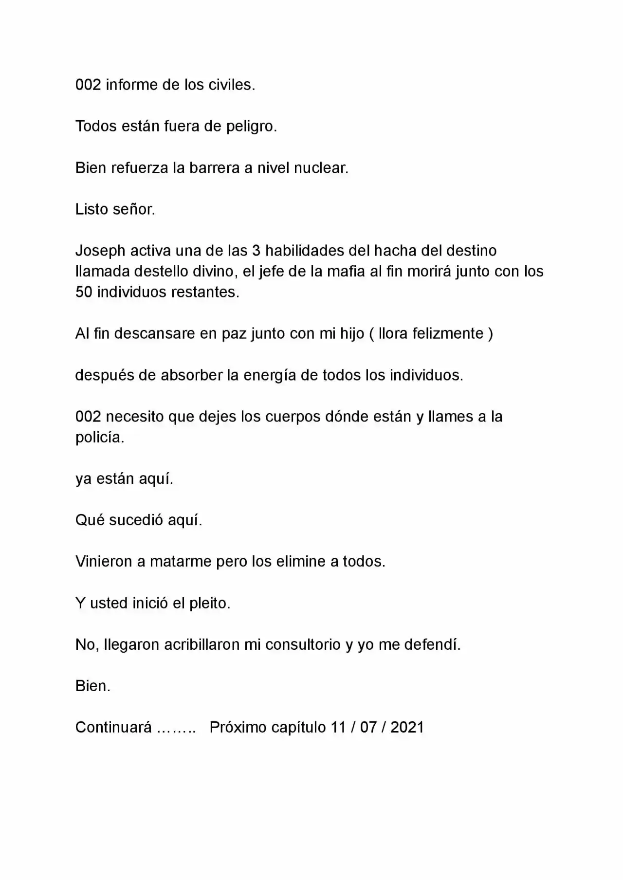 MI MAMA ES LA JEFA DE UN CARTEL (Novela) - Capítulo 12 - Página 5 - LectorTMOo