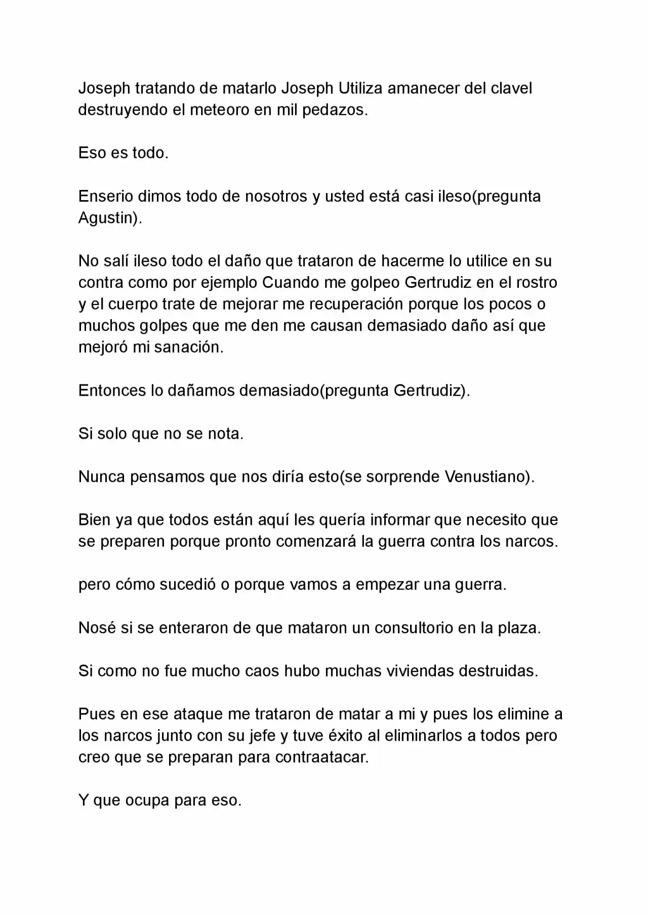 MI MAMA ES LA JEFA DE UN CARTEL (Novela) - Capítulo 18 - Página 4 - LectorTMOo