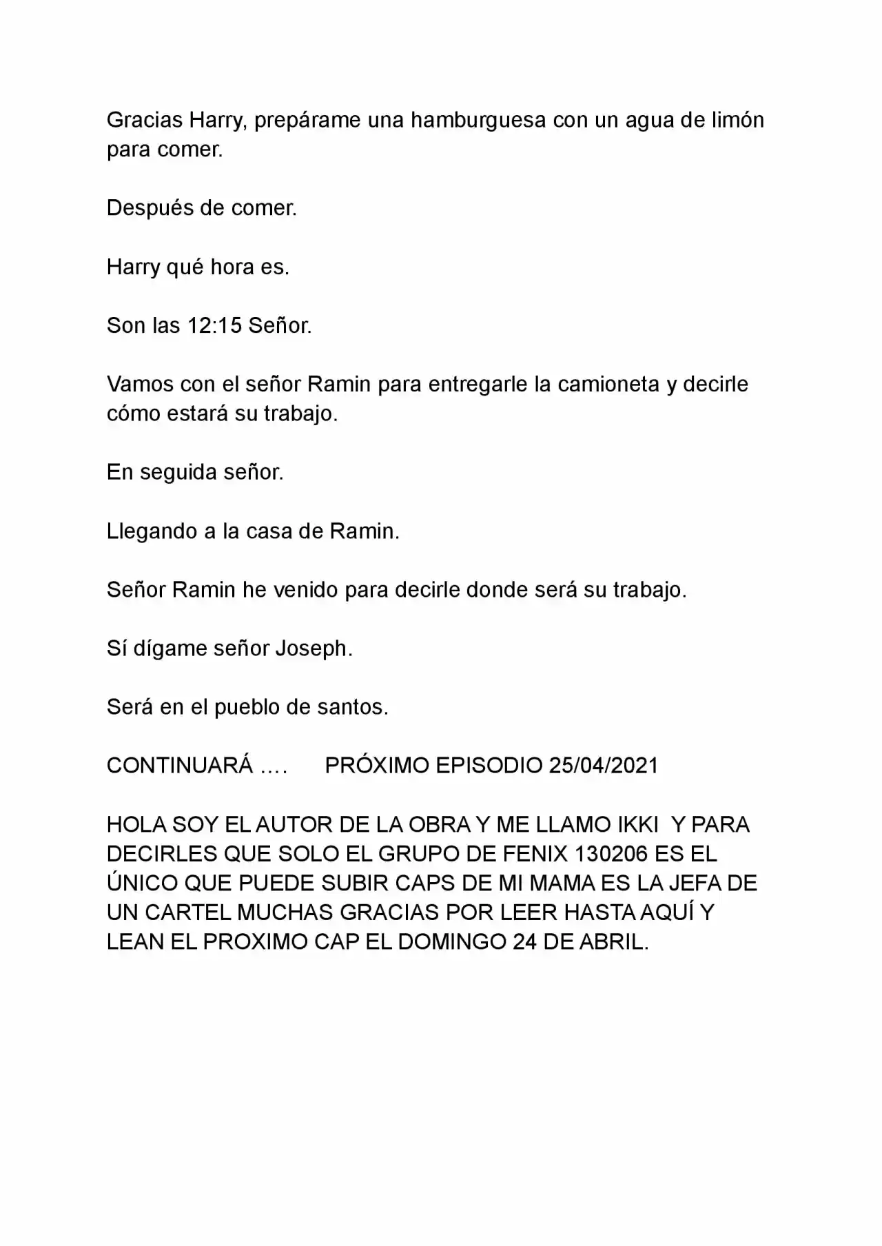 MI MAMA ES LA JEFA DE UN CARTEL (Novela) - Capítulo 3 - Página 5 - LectorTMOo