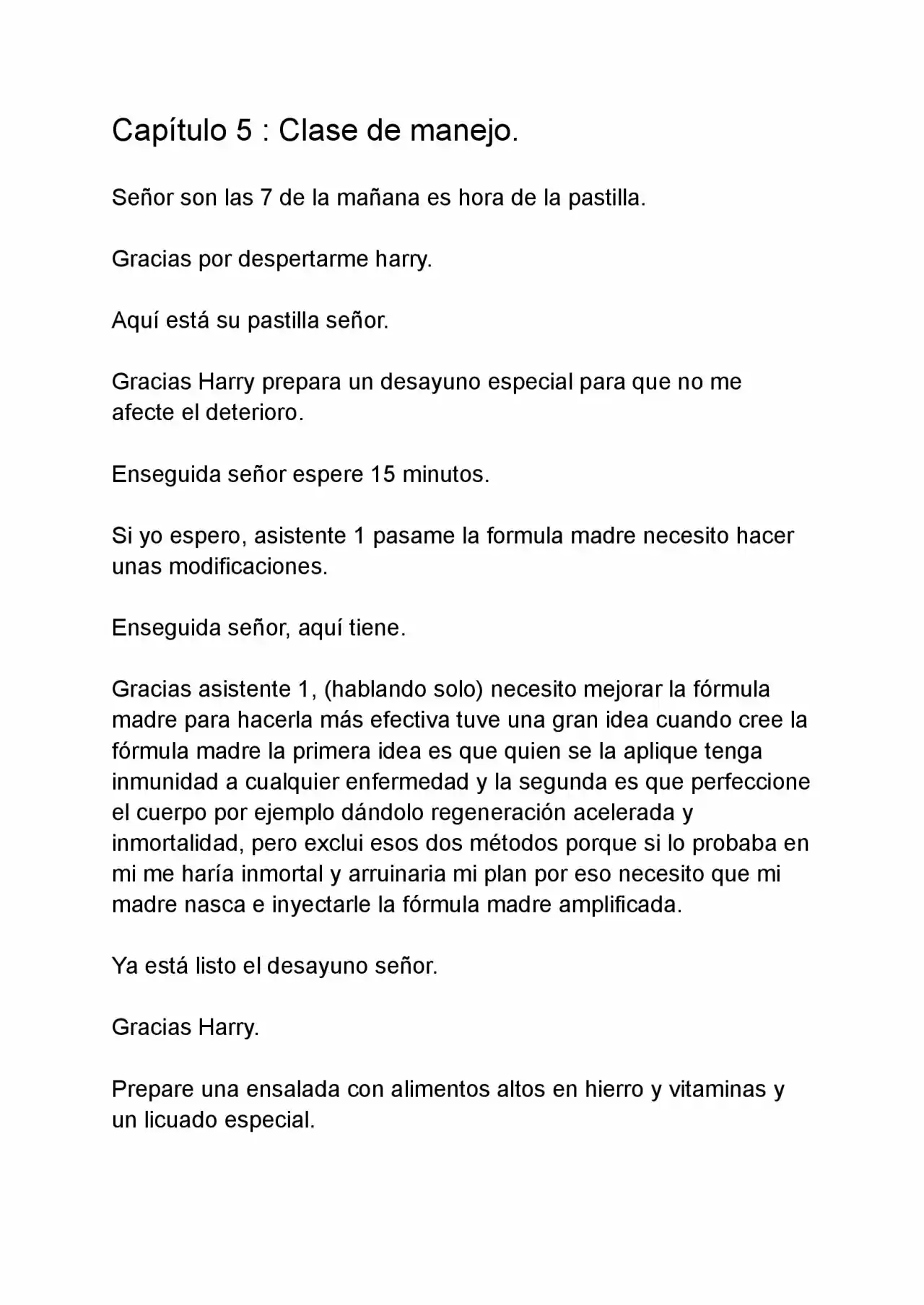 MI MAMA ES LA JEFA DE UN CARTEL (Novela) - Capítulo 5 - Página 6 - LectorTMOo