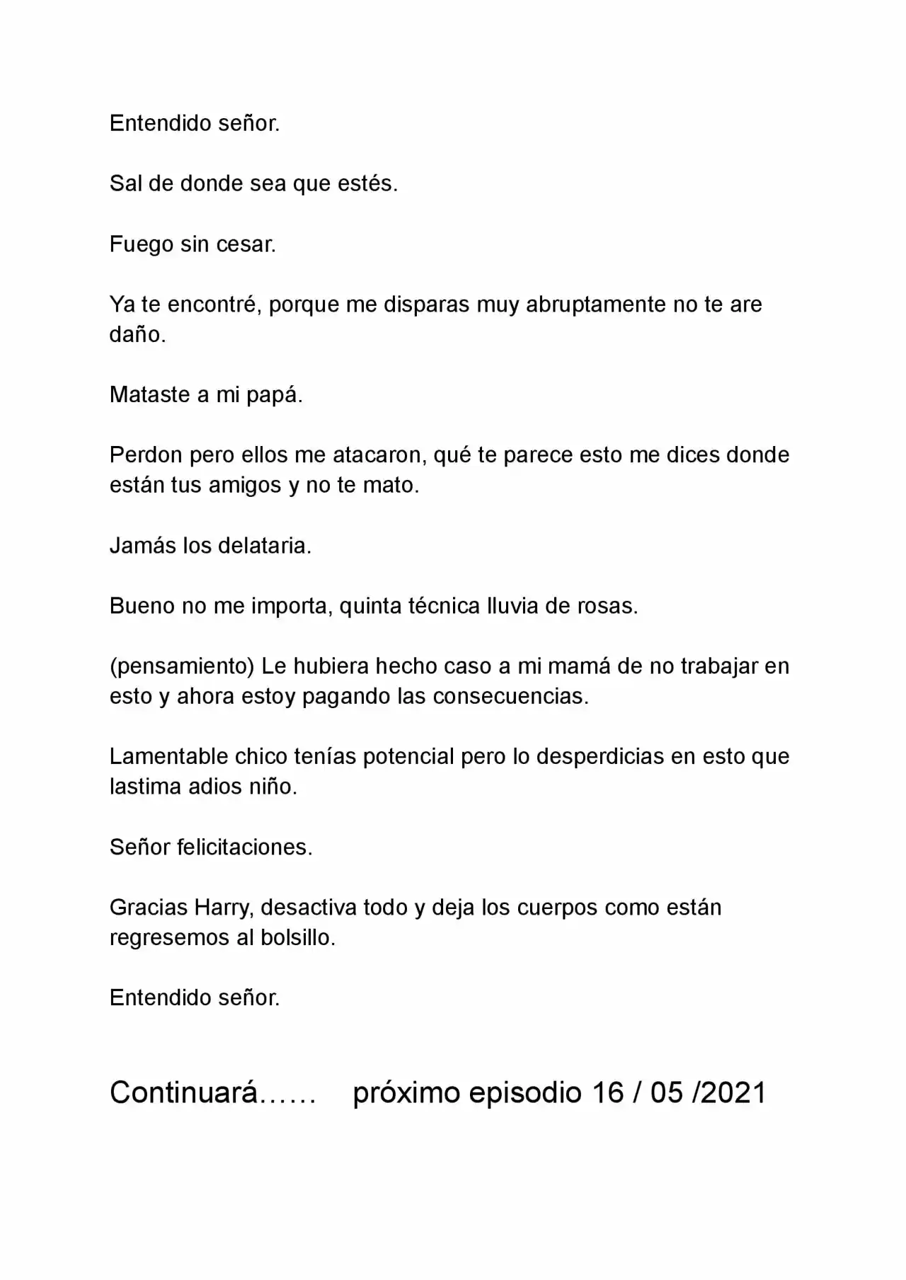 MI MAMA ES LA JEFA DE UN CARTEL (Novela) - Capítulo 6 - Página 5 - LectorTMOo