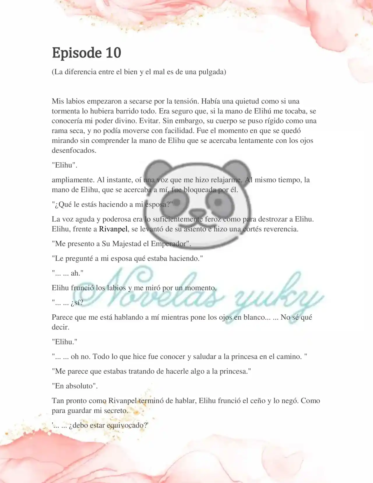 Mi Marido Cambia Cada Noche (Novela) - Capítulo 10 - Página 1 - LectorTMOo