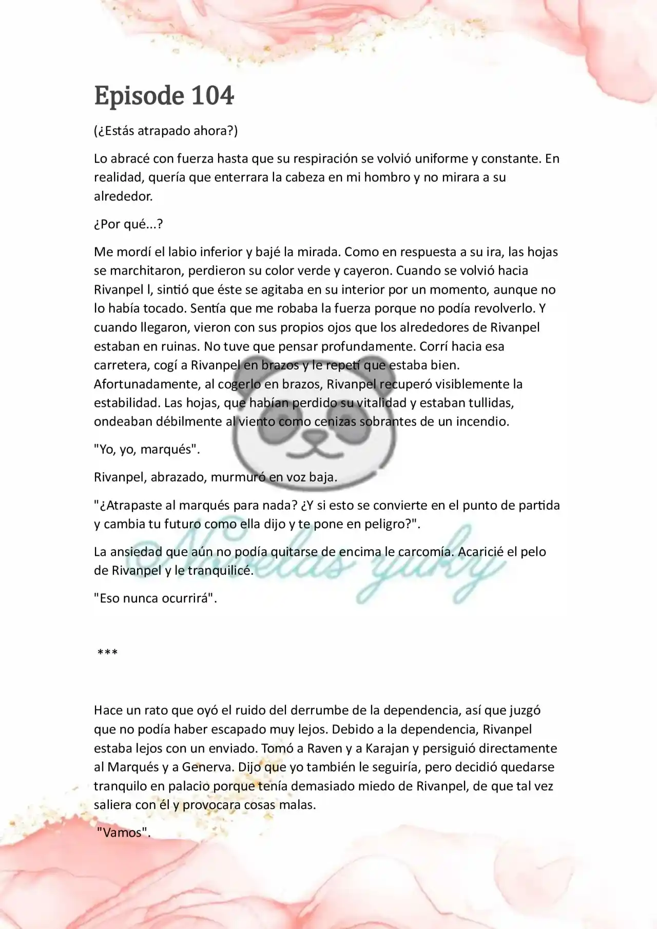 Mi Marido Cambia Cada Noche (Novela) - Capítulo 104 - Página 1 - LectorTMOo