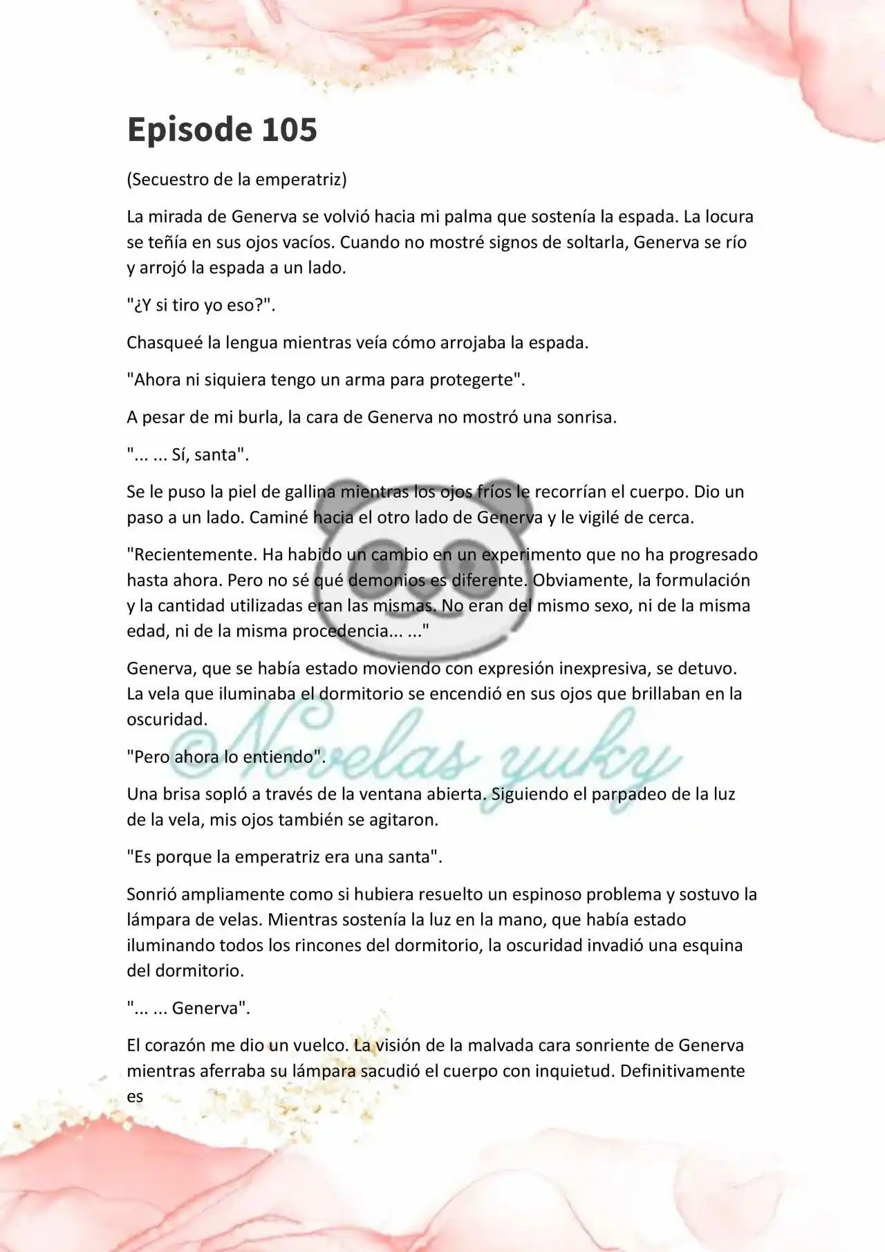 Mi Marido Cambia Cada Noche (Novela) - Capítulo 105 - Página 1 - LectorTMOo