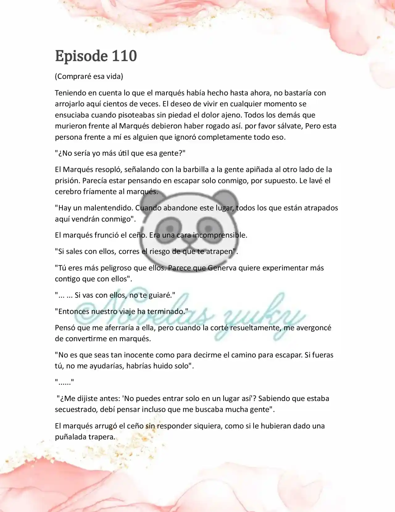 Mi Marido Cambia Cada Noche (Novela) - Capítulo 110 - Página 1 - LectorTMOo