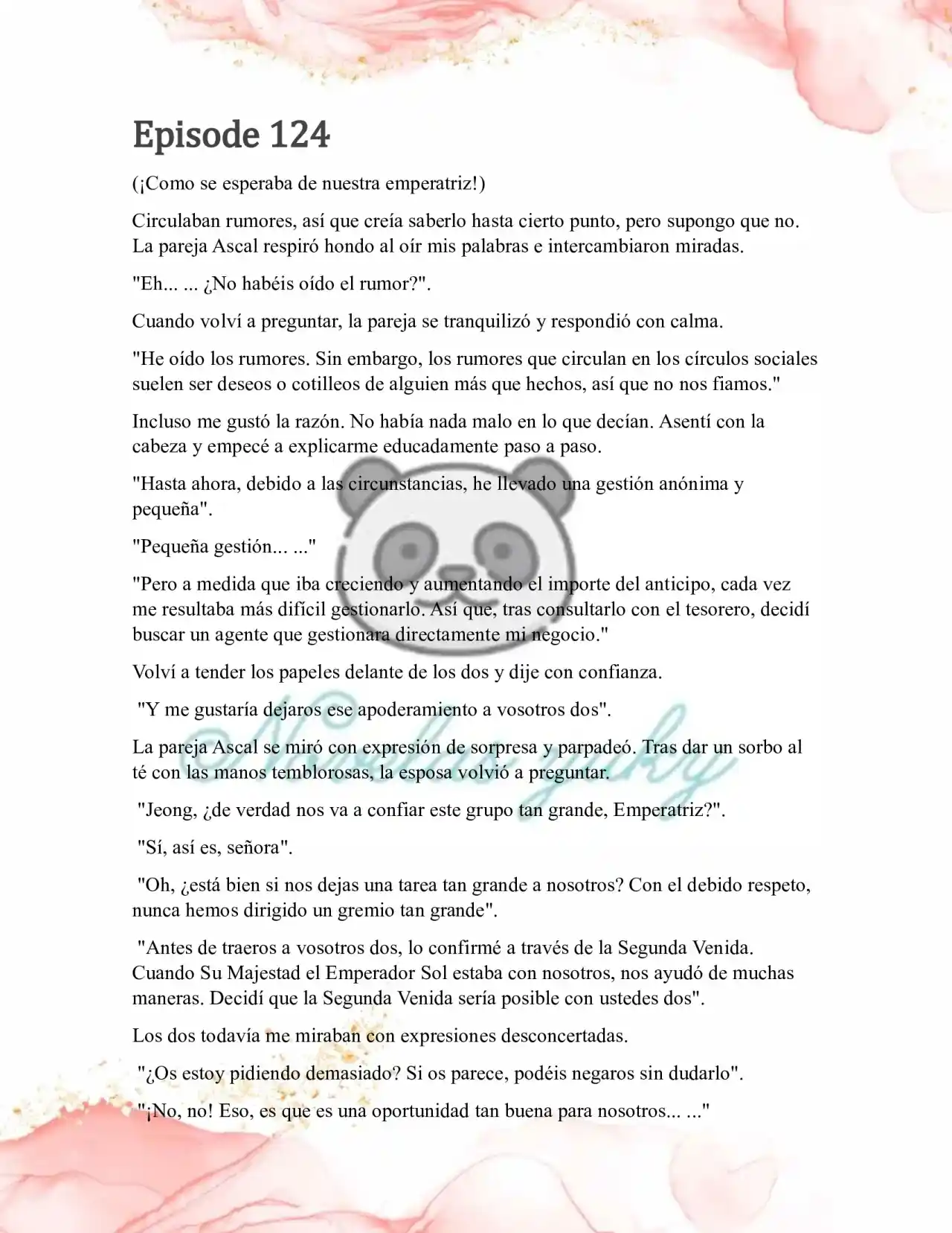 Mi Marido Cambia Cada Noche (Novela) - Capítulo 124 - Página 1 - LectorTMOo