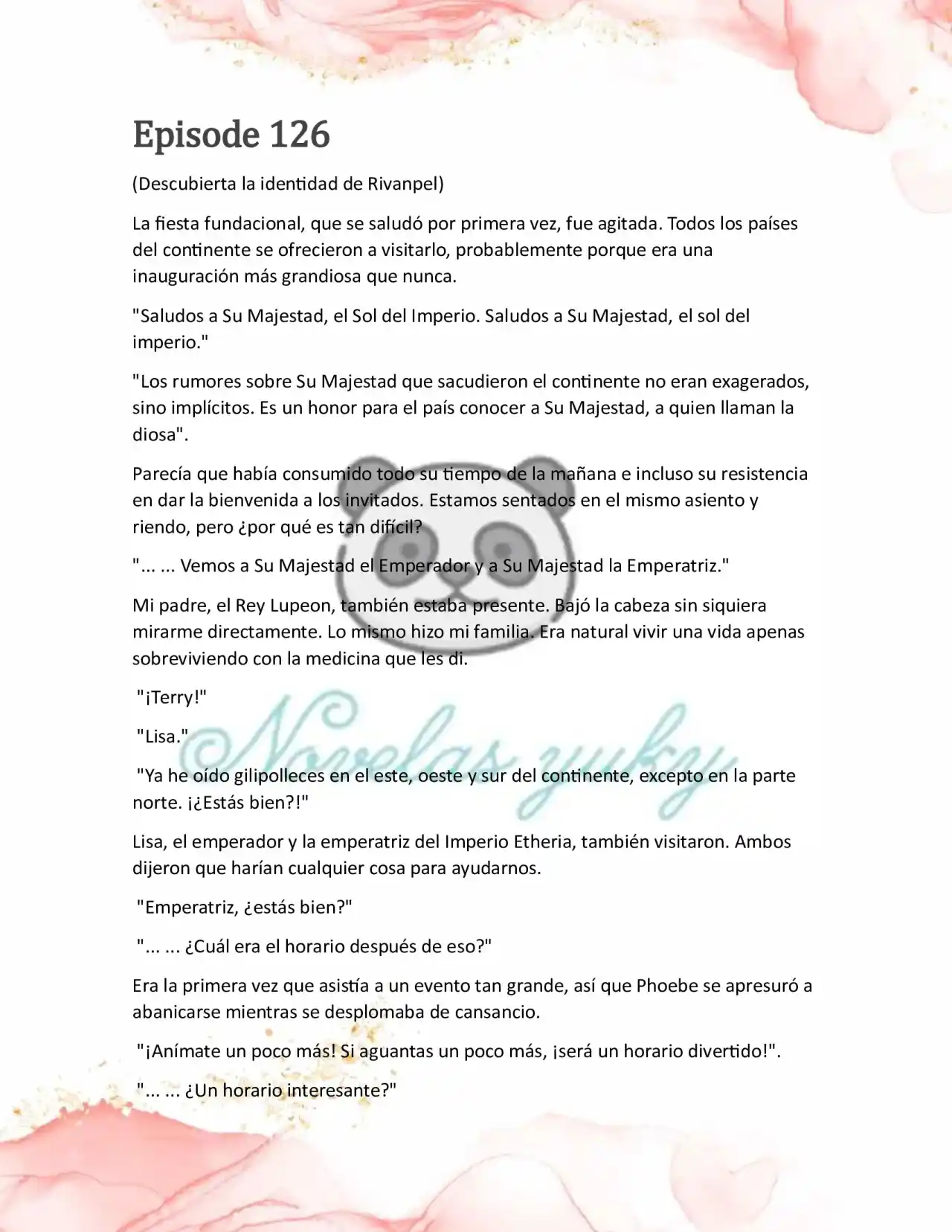 Mi Marido Cambia Cada Noche (Novela) - Capítulo 126 - Página 1 - LectorTMOo