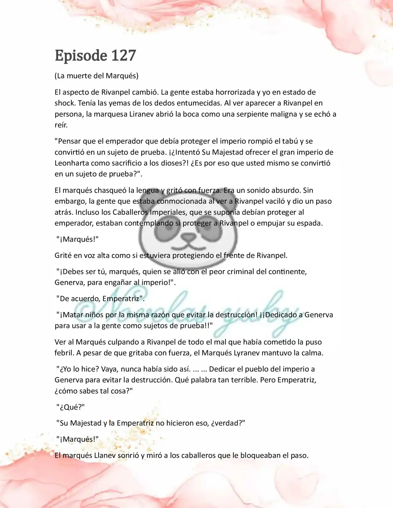 Mi Marido Cambia Cada Noche (Novela) - Capítulo 127 - Página 1 - LectorTMOo