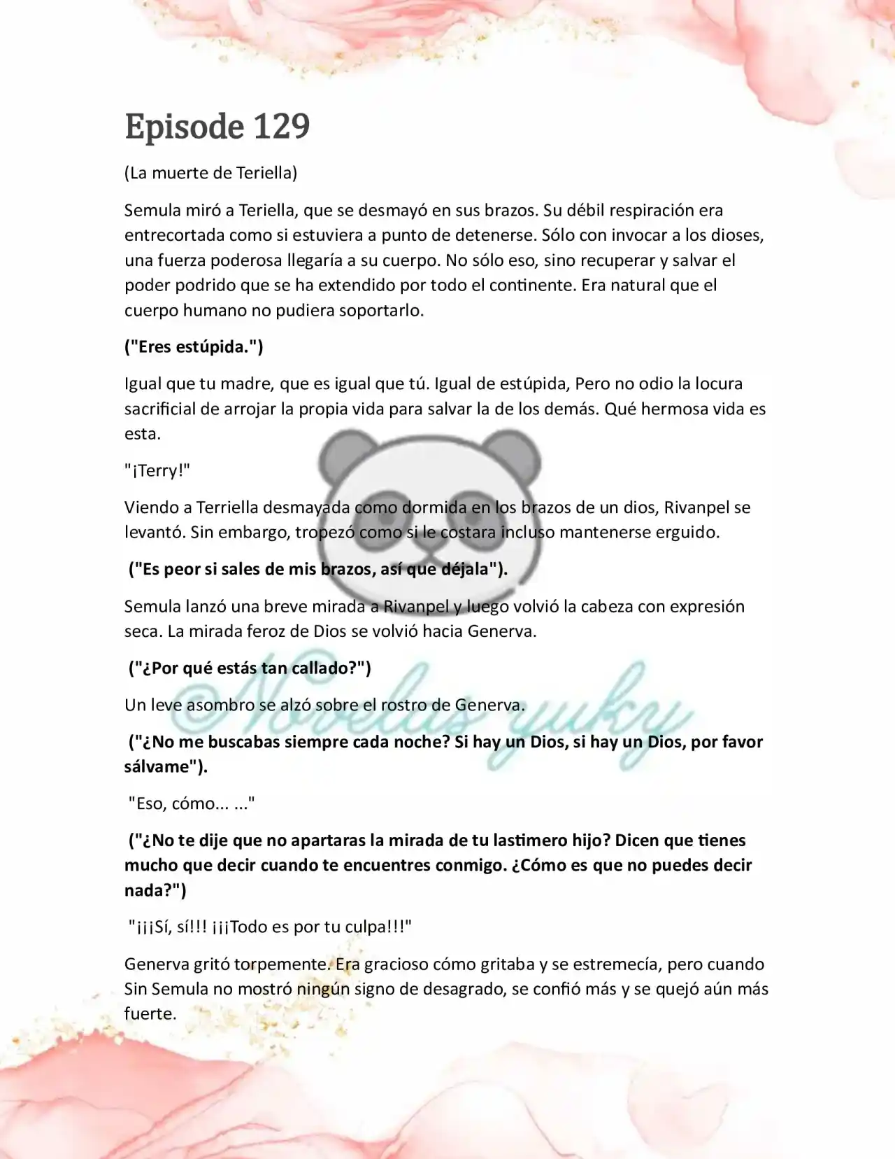 Mi Marido Cambia Cada Noche (Novela) - Capítulo 129 - Página 1 - LectorTMOo