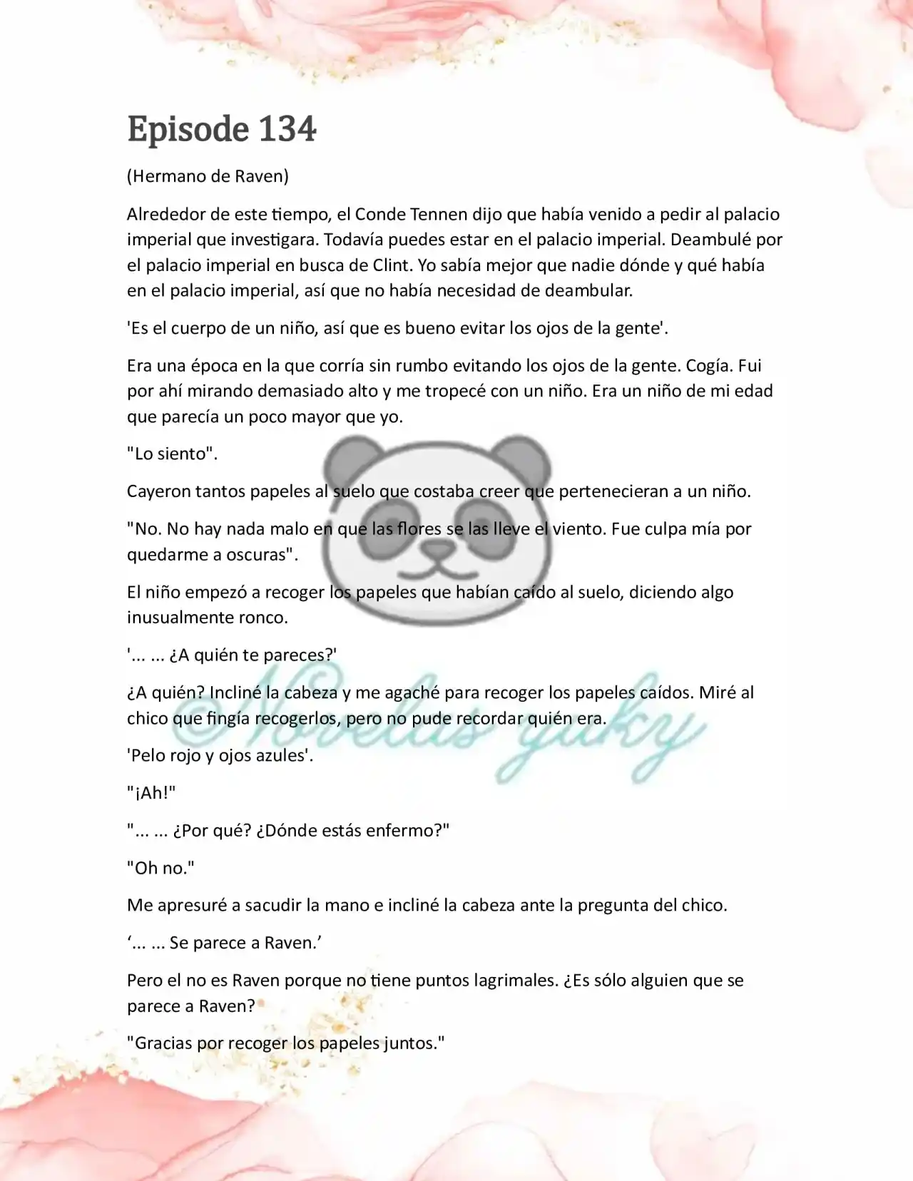 Mi Marido Cambia Cada Noche (Novela) - Capítulo 134 - Página 1 - LectorTMOo