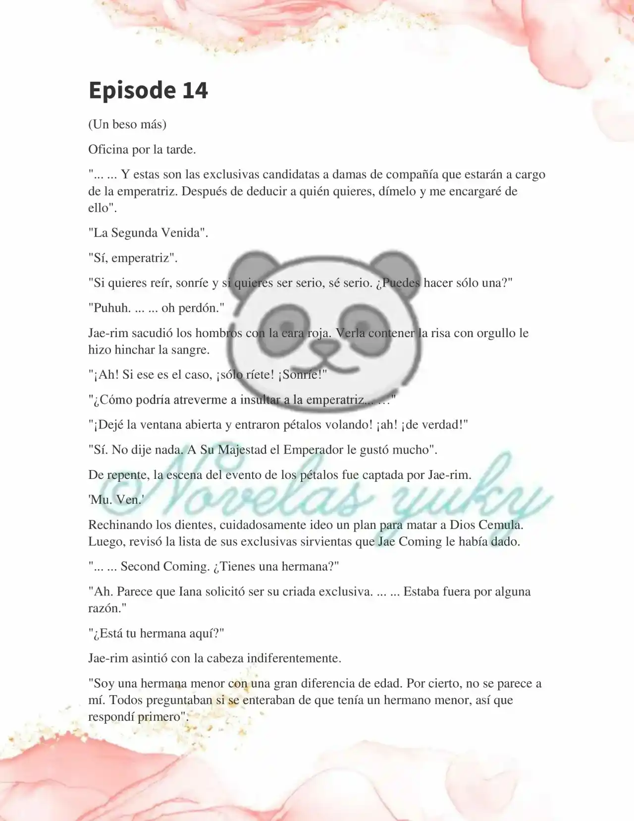 Mi Marido Cambia Cada Noche (Novela) - Capítulo 14 - Página 1 - LectorTMOo