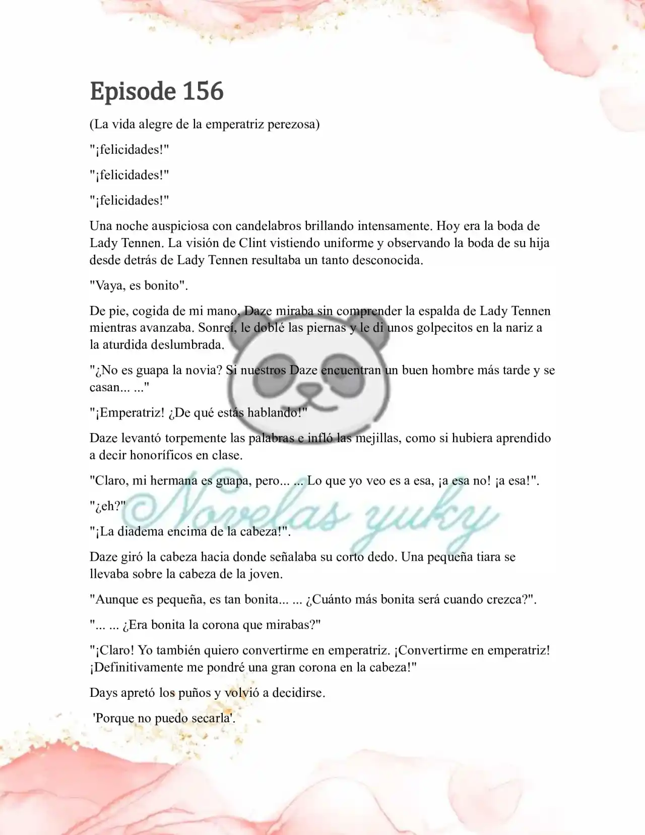 Mi Marido Cambia Cada Noche (Novela) - Capítulo 156 - Página 1 - LectorTMOo