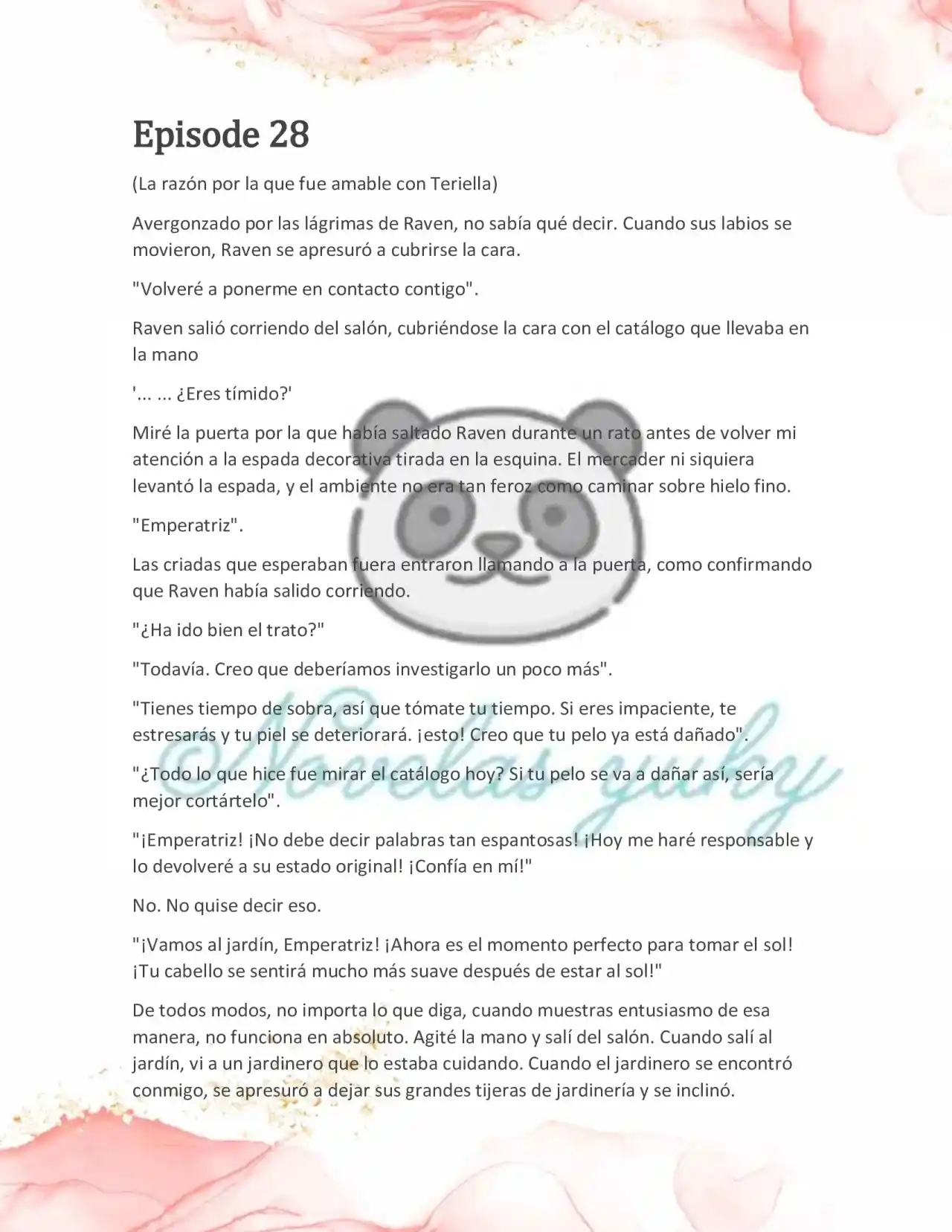 Mi Marido Cambia Cada Noche (Novela) - Capítulo 28 - Página 1 - LectorTMOo