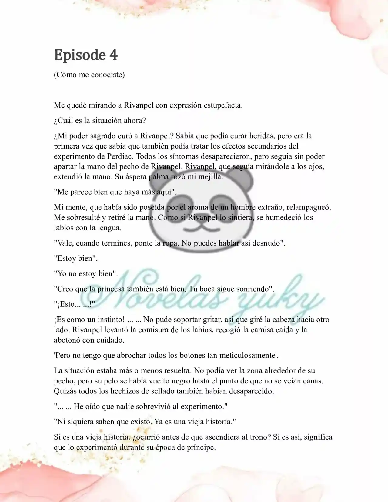 Mi Marido Cambia Cada Noche (Novela) - Capítulo 4 - Página 1 - LectorTMOo