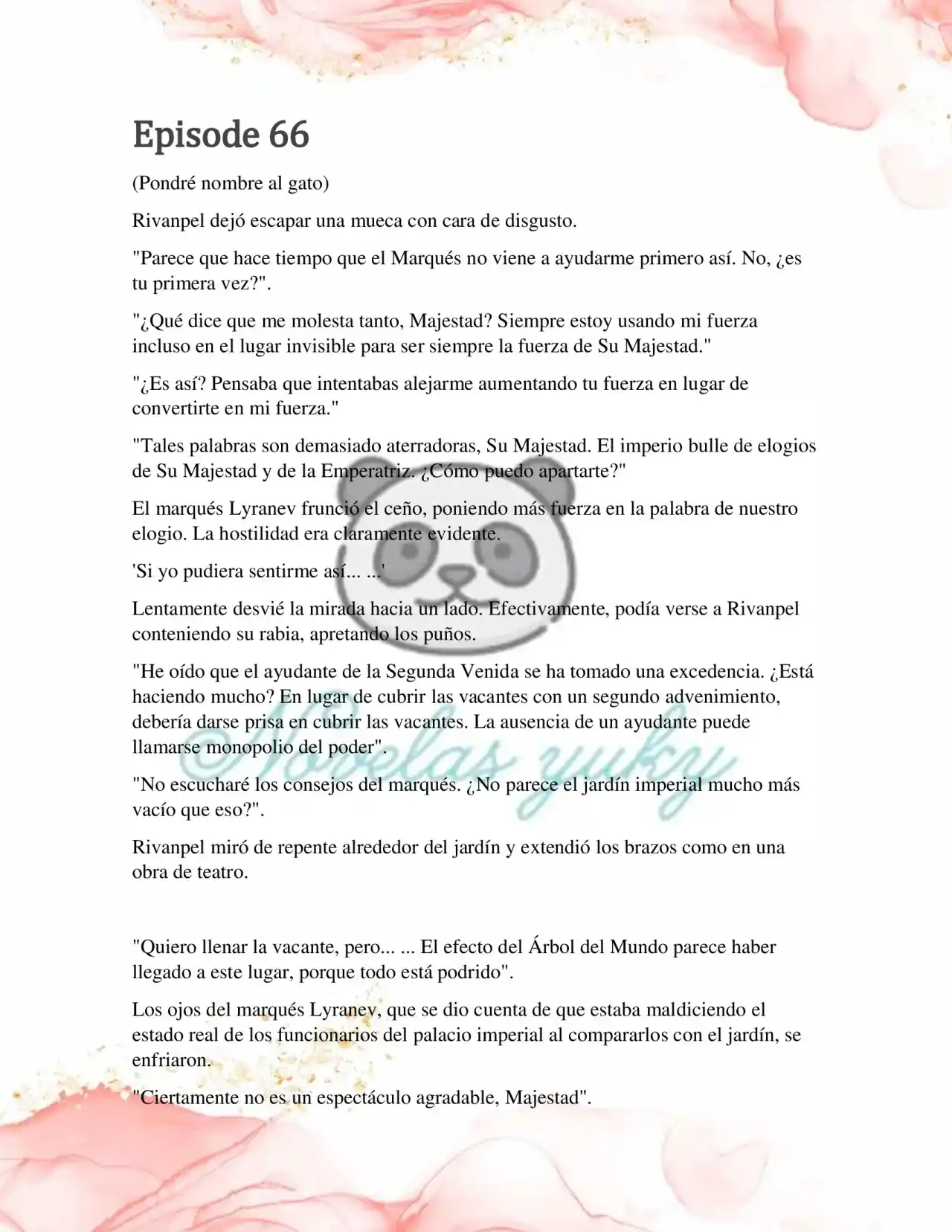 Mi Marido Cambia Cada Noche (Novela) - Capítulo 66 - Página 1 - LectorTMOo