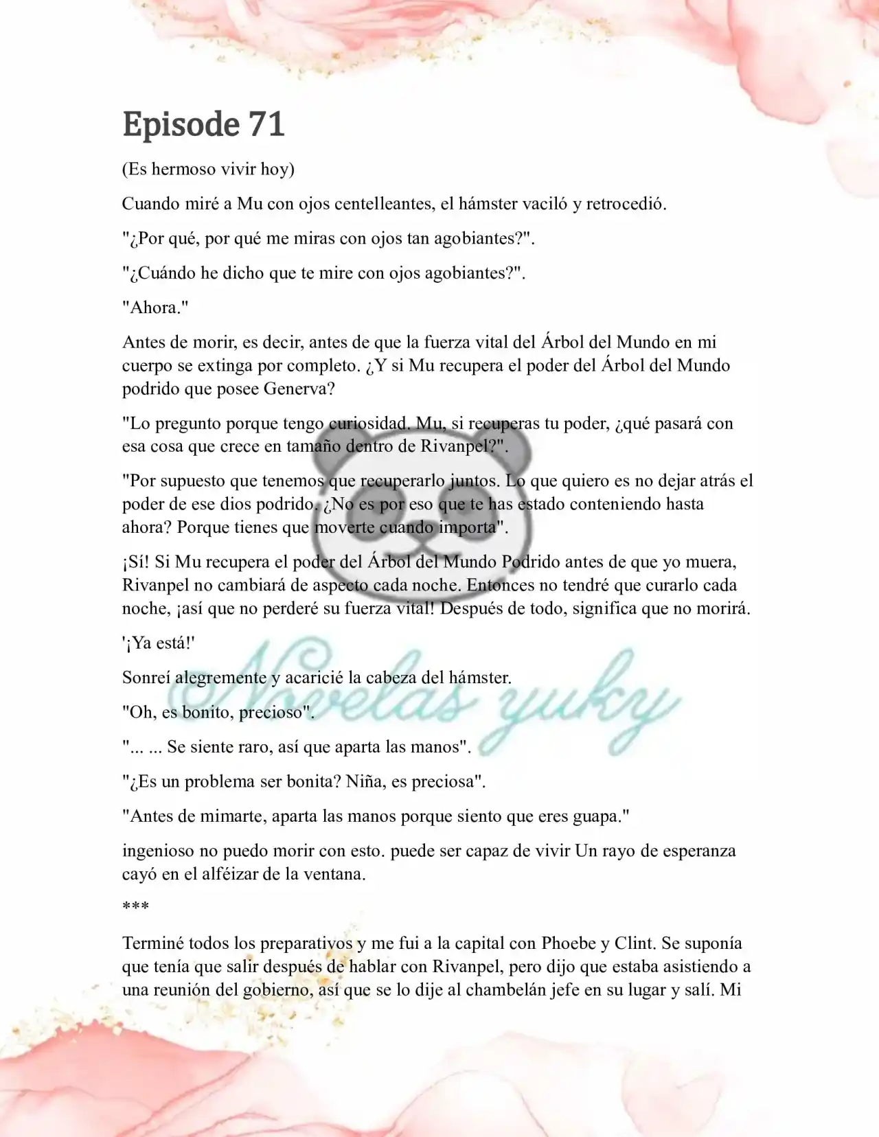 Mi Marido Cambia Cada Noche (Novela) - Capítulo 71 - Página 1 - LectorTMOo
