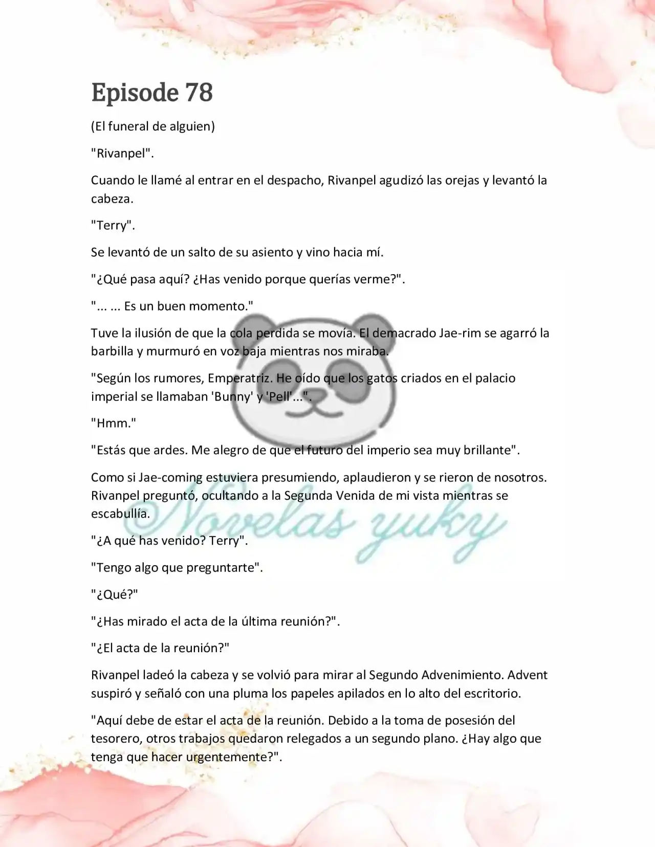 Mi Marido Cambia Cada Noche (Novela) - Capítulo 78 - Página 1 - LectorTMOo