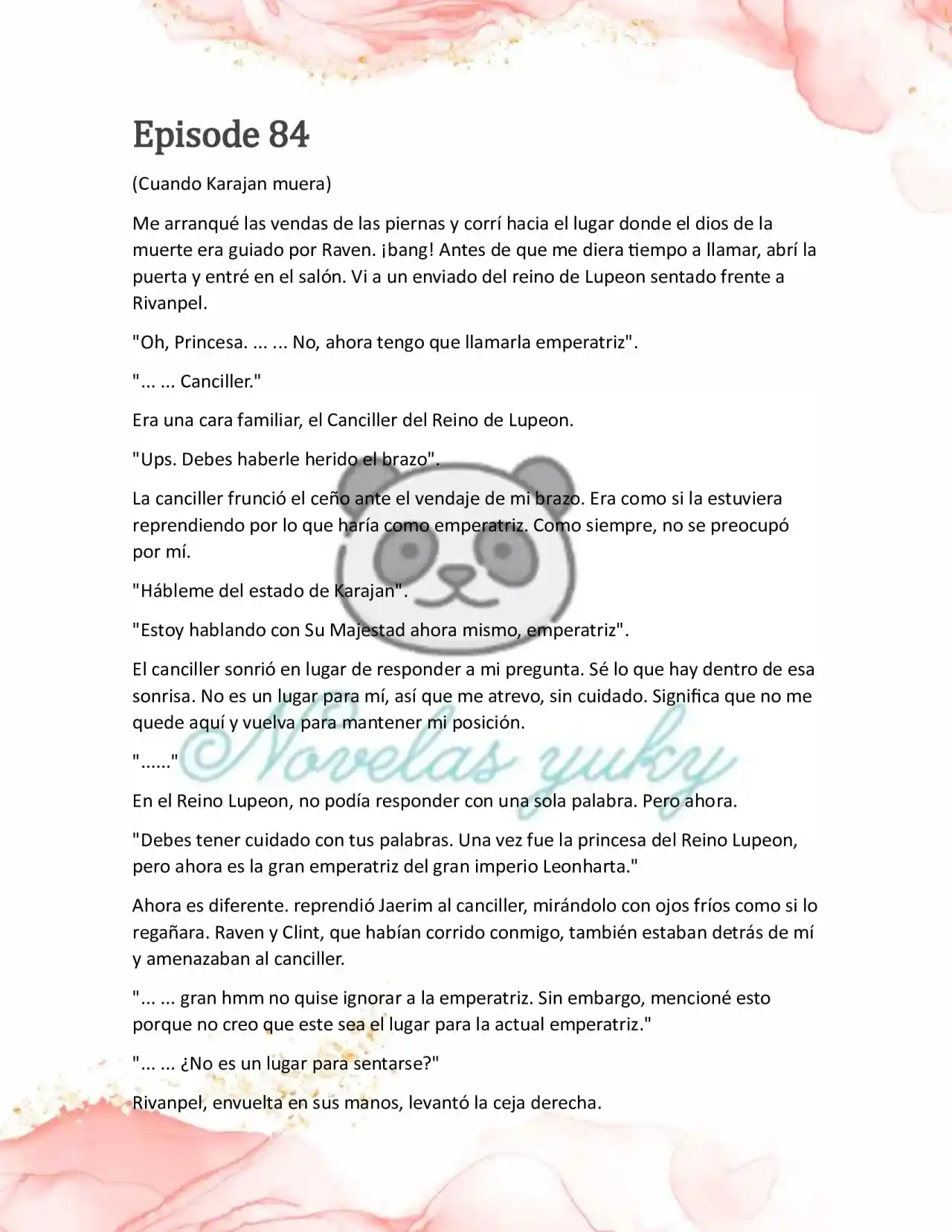 Mi Marido Cambia Cada Noche (Novela) - Capítulo 84 - Página 1 - LectorTMOo