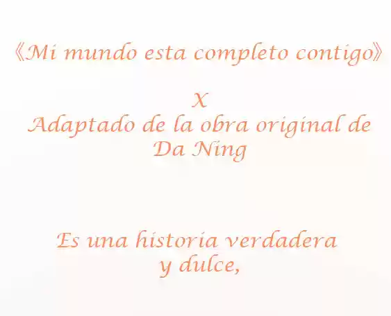 Mi Mundo Esta Completo Contigo - Capítulo - Página 24 - LectorTMOo