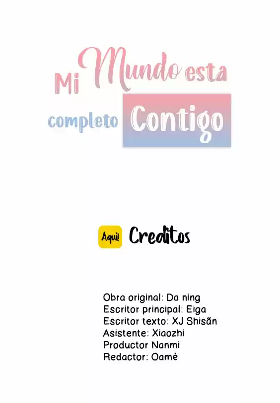 Mi Mundo Esta Completo Contigo - Capítulo 1 - Página 3 - LectorTMOo