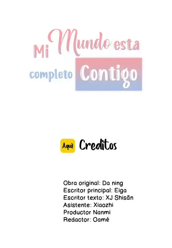 Mi Mundo Esta Completo Contigo - Capítulo 4 - Página 3 - LectorTMOo