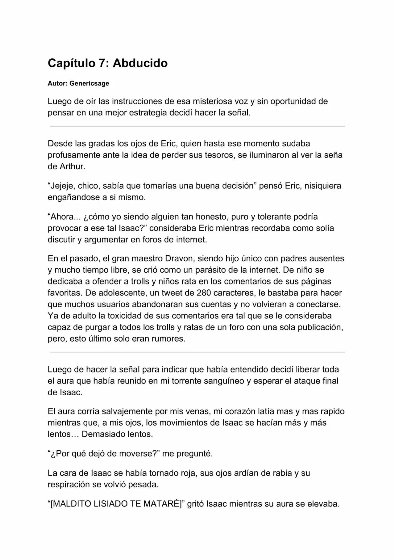 Mi No Confiable Maestro (Novela) - Capítulo 10 - Página 1 - LectorTMOo