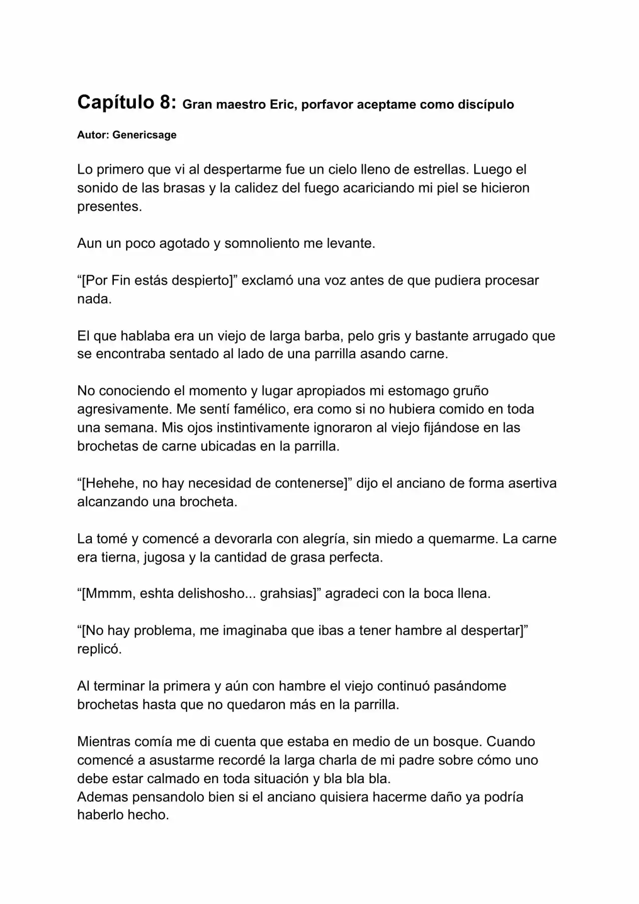 Mi No Confiable Maestro (Novela) - Capítulo 11 - Página 1 - LectorTMOo